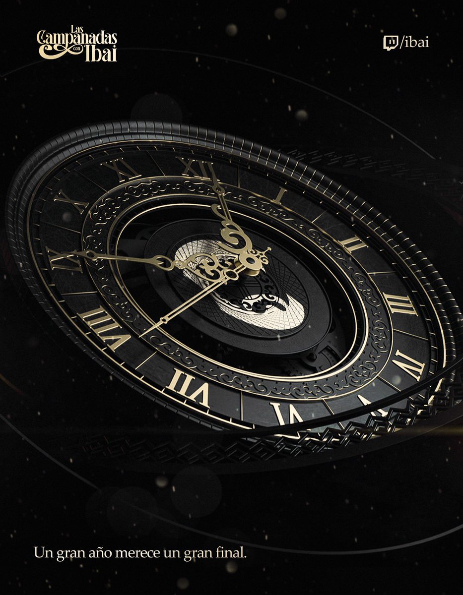 No hay que perder la tradición.

Este 31 de diciembre daré las campandas en directo con Ramón García. Desde mi canal de Twitch.

Pasemos de año juntos. 

2023 vamos a por ti.