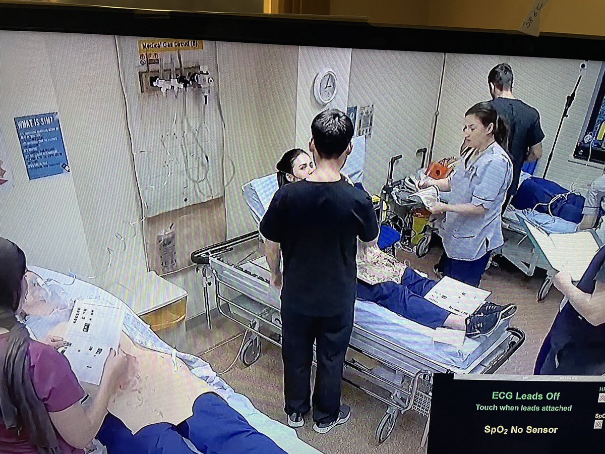 A fantastic day of emergency medicine simulation with UG medical and nursing students.     Great learning for everyone