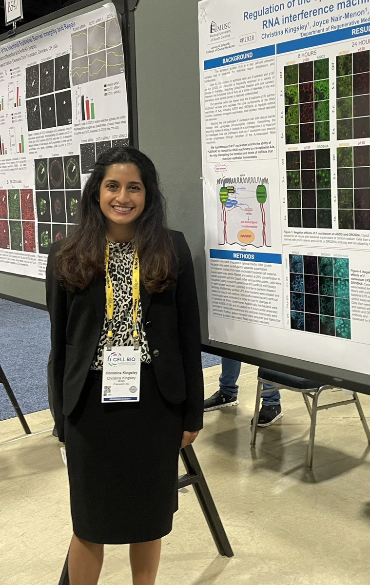 The <a href="/ASCBiology/">American Society for Cell Biology</a> #CellBio2022 is in the books! Beautiful science as always and amazing time catching up with colleagues - also meeting several new. Outstanding job by Amanda @Chathrapani and Christina <a href="/toothscience/">Christina Kingsley</a> representing the lab!