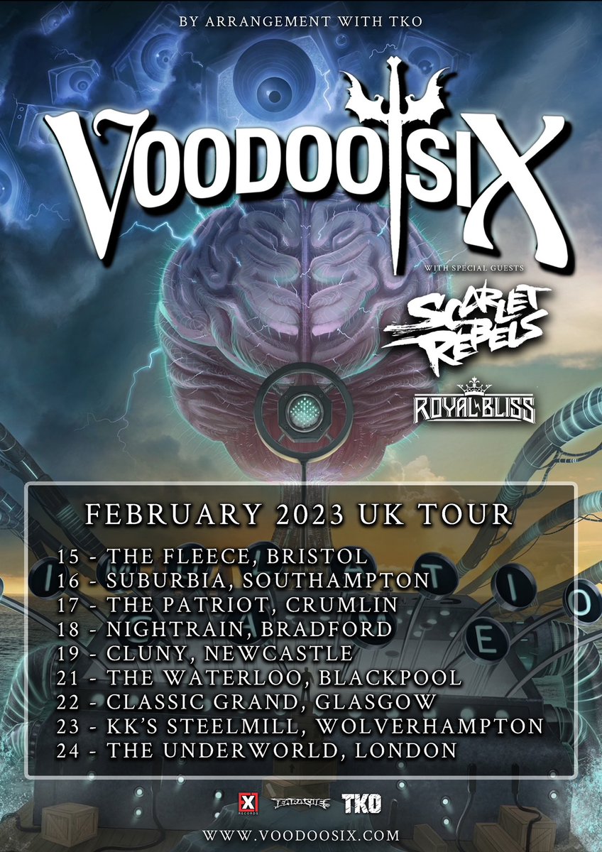 Tickets on sale now for our UK tour! 🎟️🎟️🎟️