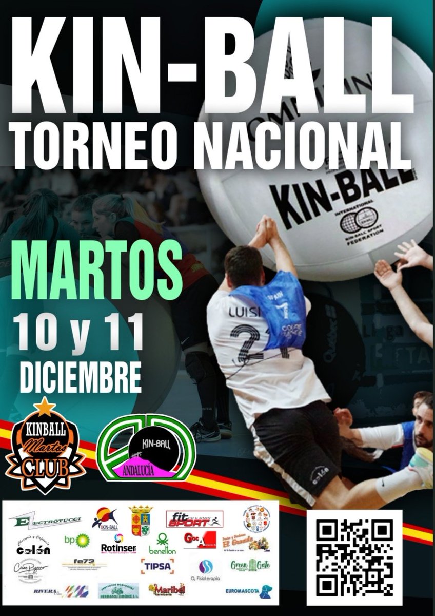 Kinballmartos21's tweet photo. Este fin de semana se celebrará en Martos el Cto Nacional de Kin-ball Senior que contará con jugador@s de diferentes lugares de España. Lugar: Polideportivo Municipal de Martos. Entrada gratuita. 

¡No te lo pierdas! https://t.co/XxsXPHTNRW