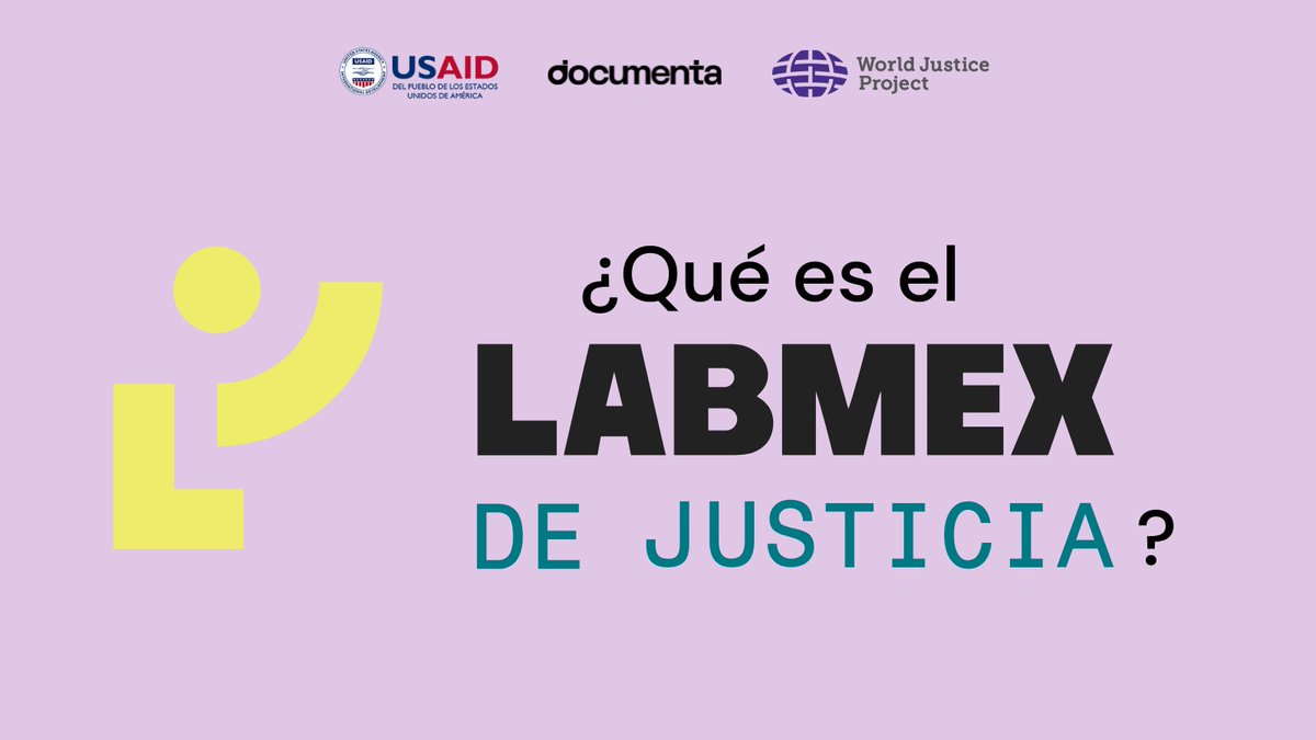 DocumentaAC's tweet photo. El pasado 30 de noviembre se llevó a cabo el lanzamiento oficial del #LABMEXdeJusticia⚖. Un proyecto apoyado por @USAIDMexico en el marco del programa #Conjusticia.
😱¿No te enteraste?, aquí te contamos de qué va: https://t.co/4KENtzypwi