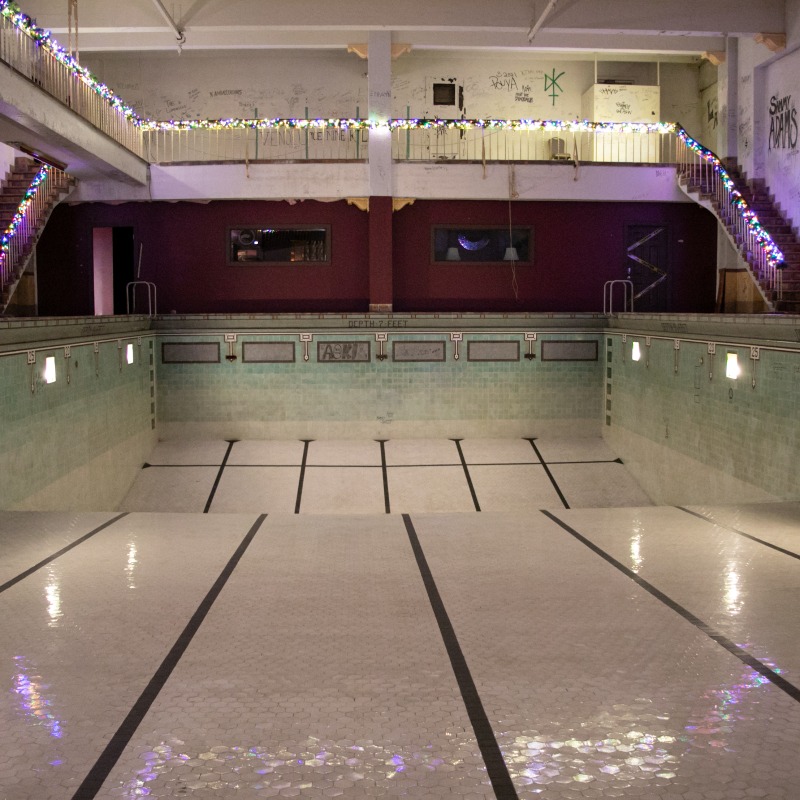 therave's tweet photo. THIS SATURDAY! Travel from The Penthouse to The Haunted Pool during our Haunted Holidays Experience. This self-guided tour features seldom-seen areas and dozens of photo-ops!

Tickets are available online &amp; at the Box Office!