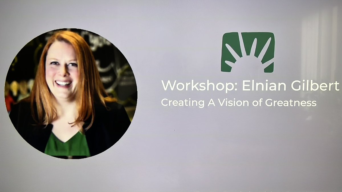 Next up: Visioning with our Trainer, Elnian!