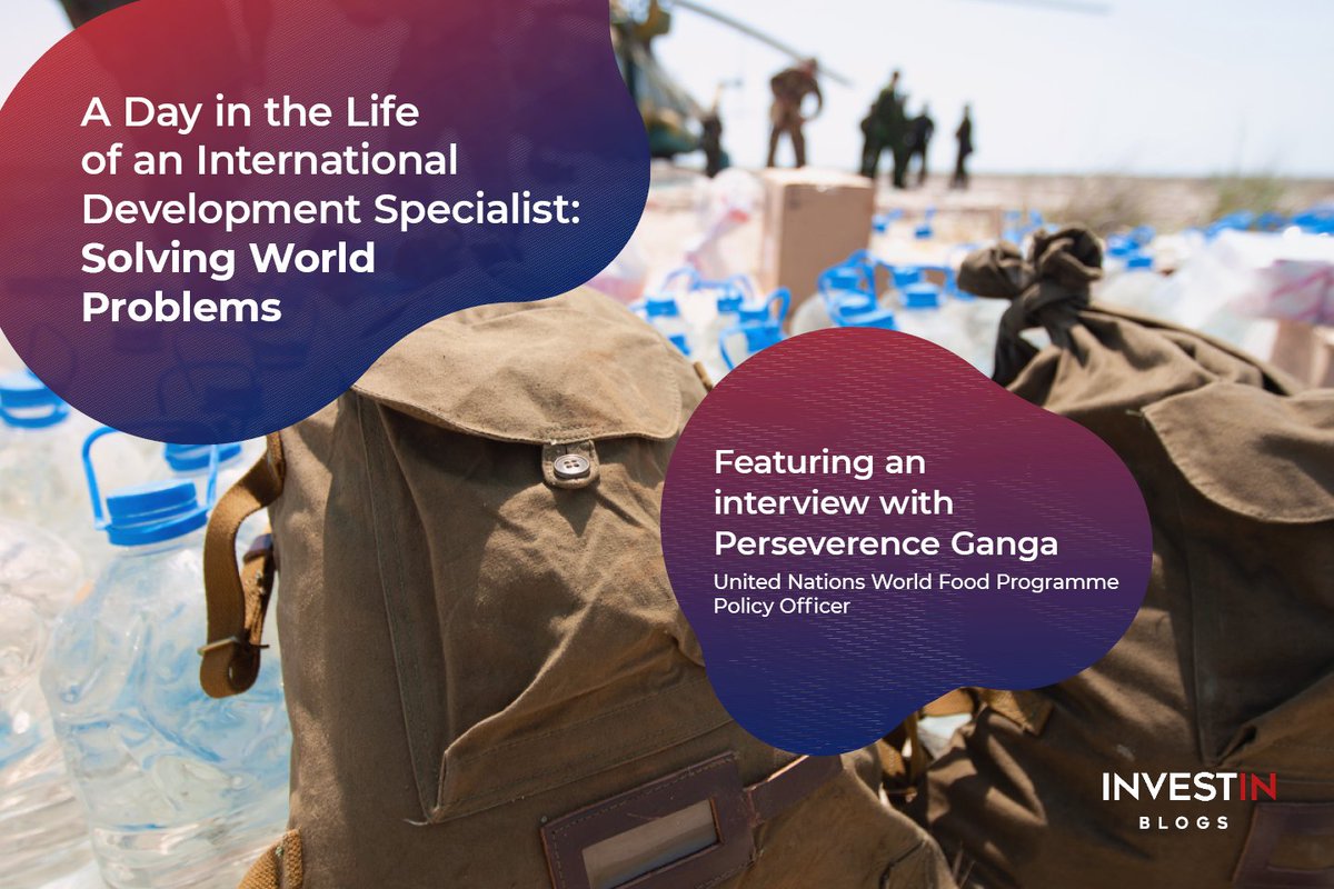 We caught up with Perseverence Ganga earlier this year to hear all about his crucially important role in the International Development sphere at the United Nations' World Food Programme.

Read here: lnkd.in/e_g_5FQK

#UnitedNations #InternationalDevelopment #change