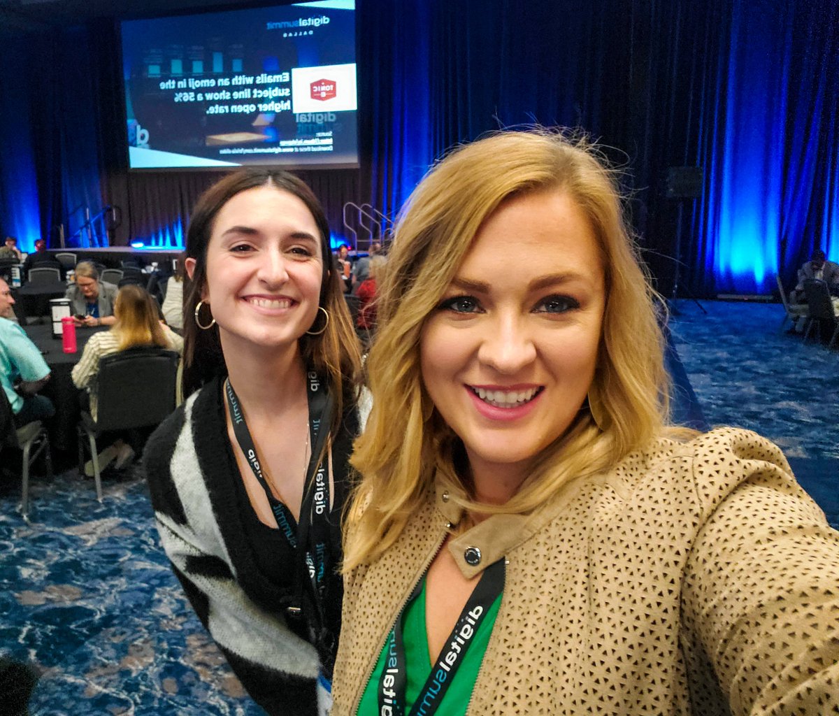 We drove 5 hours to be here! Excited for <a href="/DigitalSummits/">Digital Summit Series</a> Dallas to kick-off! #DSDAL <a href="/knharsh0/">Kennedy</a>