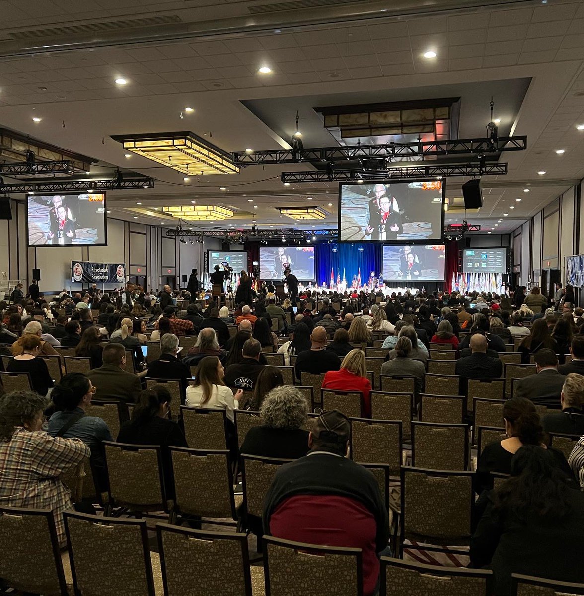 KeithHenryMetis's tweet photo. Thank you Dene National Chief Gerald Antoine and James Marlowe for leadership to support #indigenous tourism in Canada today at @AFN_Updates Special Chiefs Meeting

#DestinationIndigenous
#originaloriginal 
#tourism
#reconciliationinaction

@ITAC_Corporate https://t.co/MisHTdMOnf