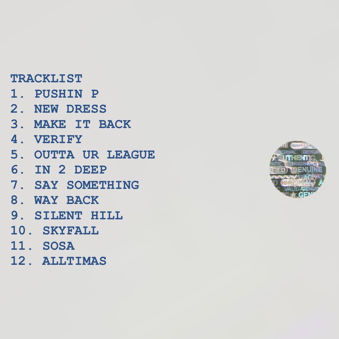 1CHRISFRANCHISE's tweet photo. Tracklist 12/12/2022 #SCF2 https://t.co/sxmLoUmdJ8