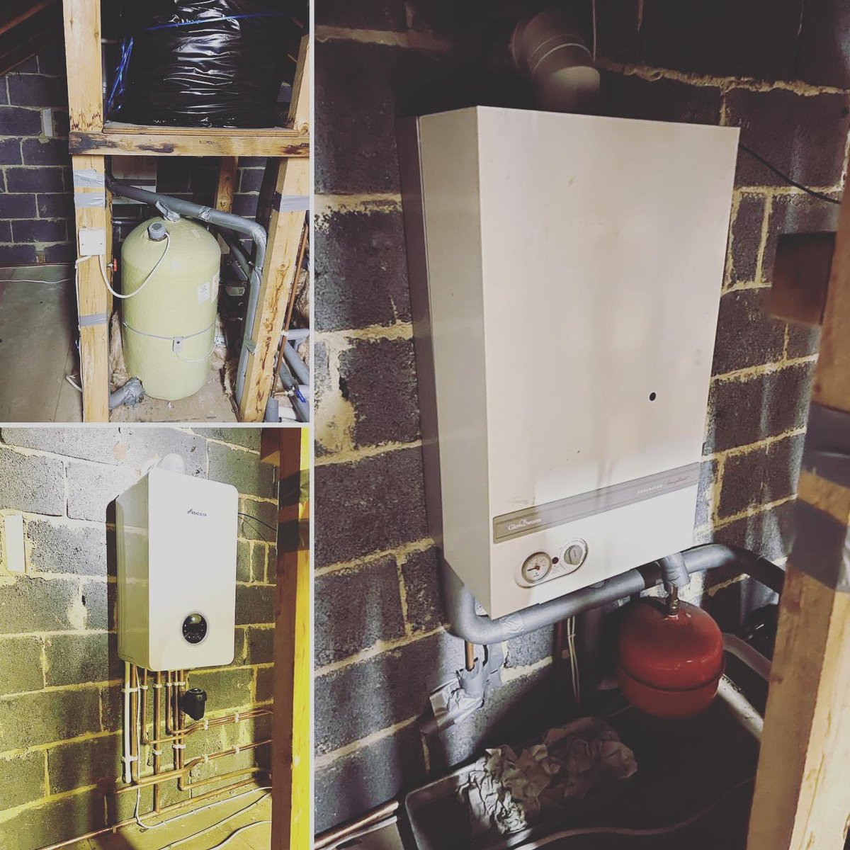 imaheating's tweet photo. 🔵 Time for a new boiler? 🔵

This customer is ready for the cold snap ❄️ Convert to combi to start the week off with a new Worcester Bosch Greenstar 4000 installed by IMA Heating Solutions Ltd 

Get in contact with IMA Heating Solutions Ltd today for your free quotation. 

#IMA https://t.co/BEzAEl2ouy