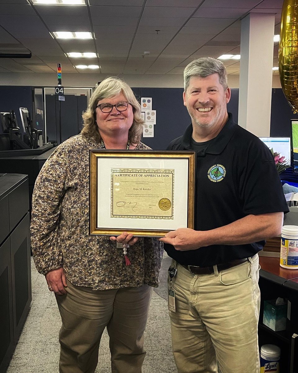 Chesterfield Emergency Communications tweet media