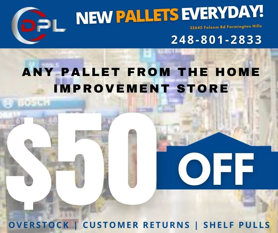 Detroit Pallet Liquidation tweet media