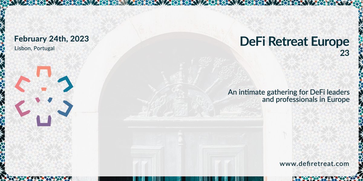 eventstet's tweet photo. - With a stellar initial lineup of speakers and attending organizations, DeFi Retreat Europe is a meaningful gathering for leaders in #finance #compliance #fraud #regulation #web3 #fintech
https://t.co/h0bTqsGQjQ https://t.co/GBHIVAhdpb