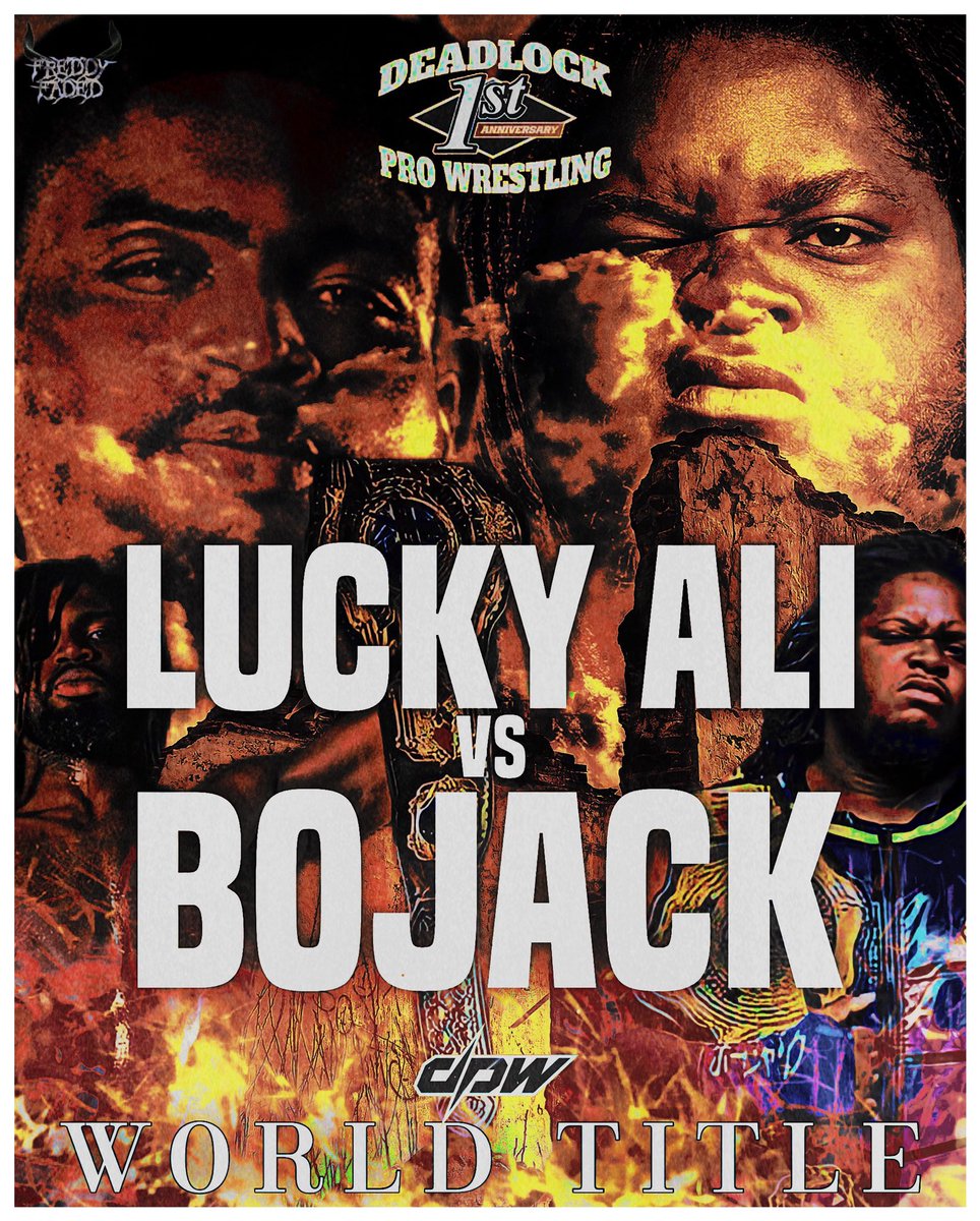 freddy2faded's tweet photo. 1 Year
#wrestling #prowrestling #DPW #DPWonDemand #DPW1Year #Bojack #LuckyAli #independentwrestling https://t.co/AYJkEnnnHh