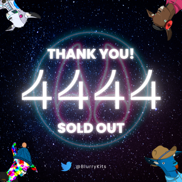 Daveyg83's tweet photo. Congrats on selling out @BlurryKits. Looking forward to those juicy airdrops 😀 #blurrykits https://t.co/tHDPNllCib