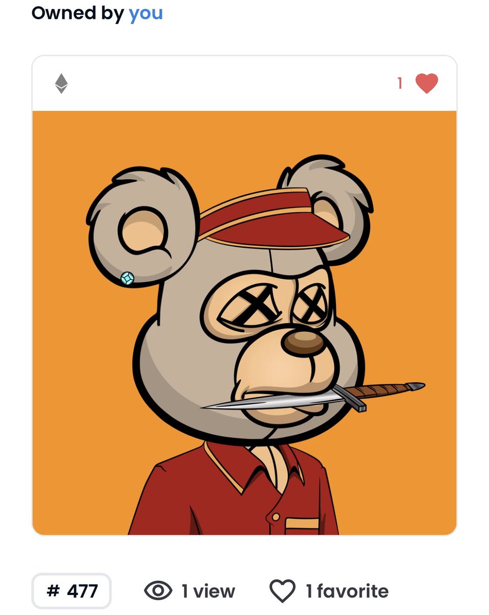 HELDiWanKenHODL's tweet photo. π§Έ #TedSpotlight β¨
πΈ: π #BTYC #8730 π‘οΈ
π: #ServiceSquad Rank #477 π€―
π: https://t.co/XXFRUSjrJa
#MMWH #LFG #NFTs #ETHNFTs #ETHStillSucks #GougedByGas #NFT #NFA #DiamondHands #BoredTedYachtClub https://t.co/8CThGV0uie