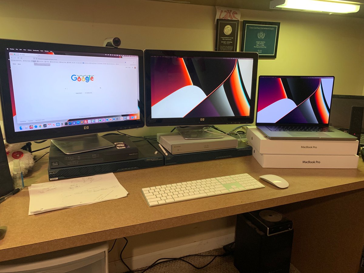 Glad some of my old lab hardware and boxes are still good for something 😆