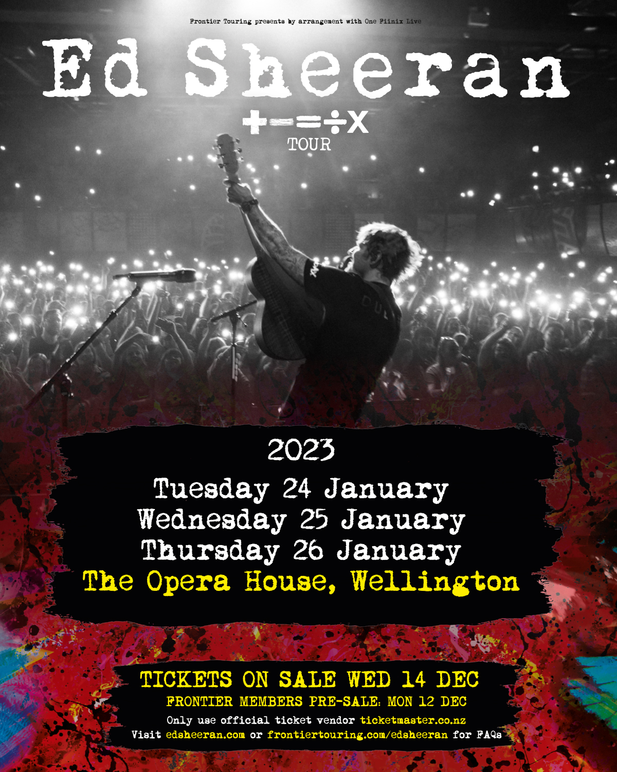 Ed Sheeran HQ on Twitter "New Zealand Ed's playing some shows at The