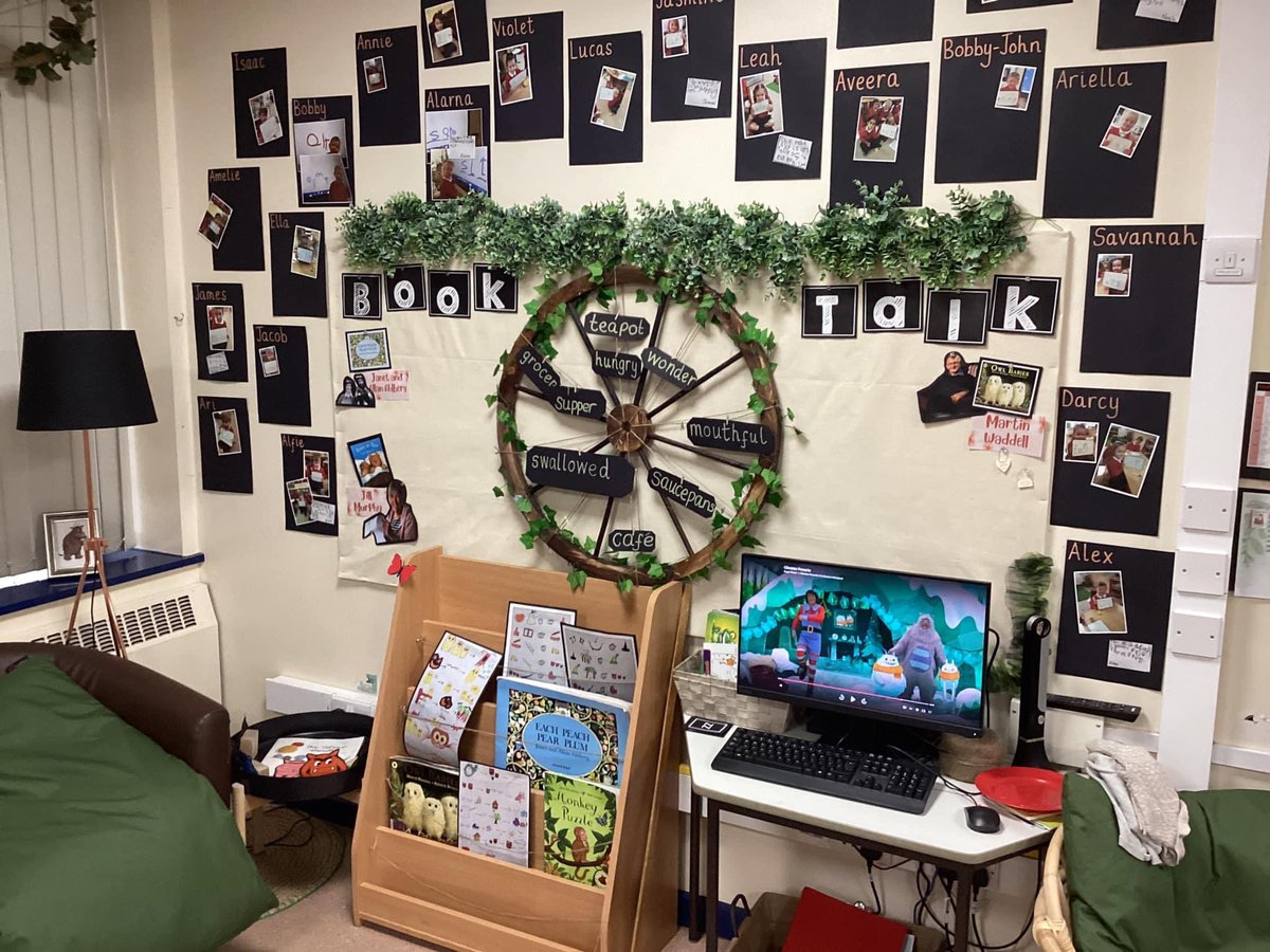 More reading areas! Can you spot the theme?