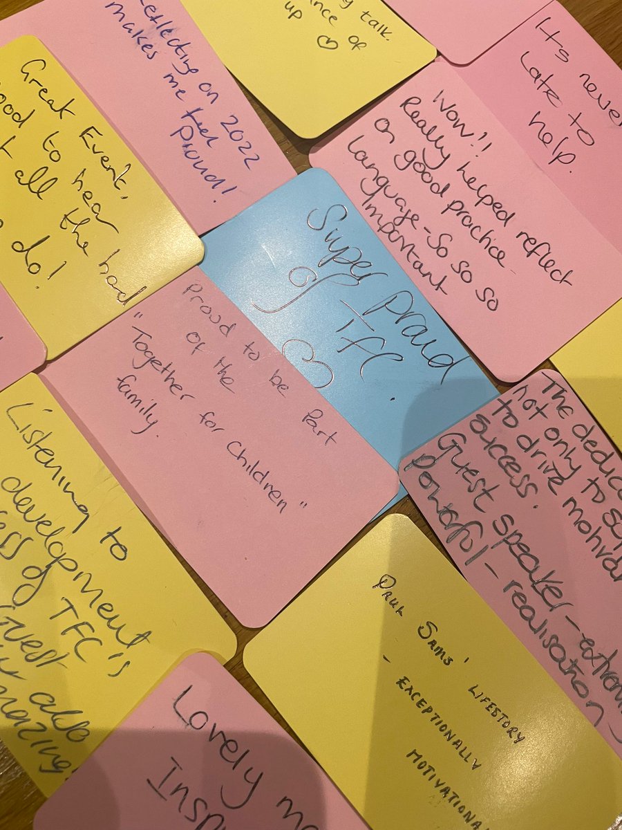 Today we celebrated our amazing Social Care Practice  <a href="/tfcsunderland/">Together for Children</a> and wow what it a day it was!! Feeling emotional, inspired and very proud to work for TfC. It's been lovely to showcase and hear about  (a small fraction) of the  outstanding work that goes on!!