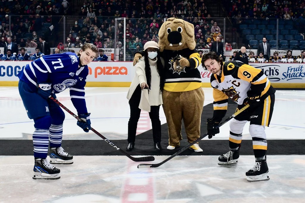 HWDSB (@hwdsb) on Twitter photo Thank you to <a href="/BulldogsOHL/">Brantford Bulldogs</a> and <a href="/BulldogsFDN/">Bulldogs' Foundation</a> for hosting HWDSB elementary schools at today's School Day Game π€π
Students and staff had a phenomenal time cheering on the hometown team and players! <a href="/Director_HWDSB/">Sheryl Robinson Petrazzini</a> was even lucky enough to drop the first puck at centre ice π Thank you to <a href="/BulldogsOHL/">Brantford Bulldogs</a> and <a href="/BulldogsFDN/">Bulldogs' Foundation</a> for hosting HWDSB elementary schools at today's School Day Game π€π
Students and staff had a phenomenal time cheering on the hometown team and players! <a href="/Director_HWDSB/">Sheryl Robinson Petrazzini</a> was even lucky enough to drop the first puck at centre ice π