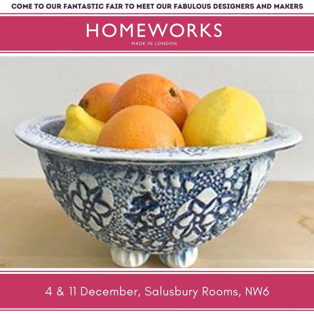 thisishomeworks's tweet photo. Mary Pritchard is a Queens Park artist specialising in handbuilt ceramics, photography and artists' books.

She'll be offering jugs, bowls, tiles and planters for sale at @thisishomeworks Christmas Fairs at Salusbury Rooms, NW6 on 11 December,10 - 2 https://t.co/H38f73QGLe