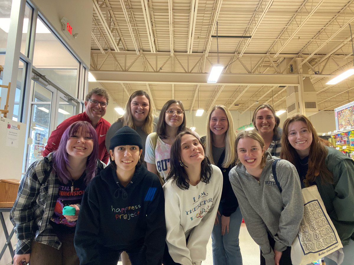 It's been a special semester, but Block A is coming to end💙 We ended #BUBlockAMath by visiting different stores around Indy and comparing prices of materials we could use to teach math, and 303/417 ended with a reflection of everything we've learned. Now onto student teaching!