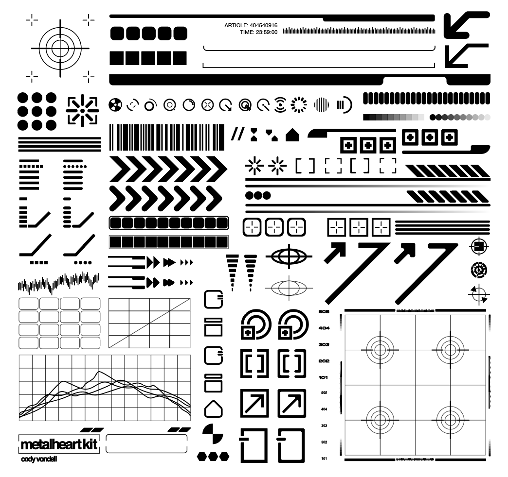 CodyVondell's tweet photo. my y2k/ metalheart icons template is nearly complete https://t.co/oO2GxyNZEi