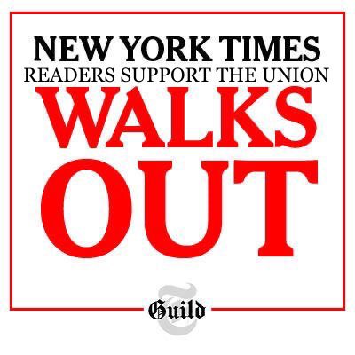 cominer's tweet photo. @amandahess @AdamParkhomenko @nytimes One of my grandfathers used to say “take a walk, read a book, make a friend.” Might do all Thursday. What I won’t do is visit the @nytimes homepage as I support the @NYTimesGuild in their one day strike. #reportersareessential #paythemaccordingly https://t.co/eQsUgo1g4H