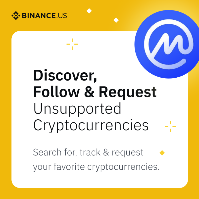 BinanceUS's tweet photo. Is your go-to #crypto missing from #BinanceUS?

No problem, we've got you covered. You can search, track, and request the unsupported #cryptocurrency be added on our platform.

Check out the video in our step-by-step guide to learn how and let us know what you want listed next!