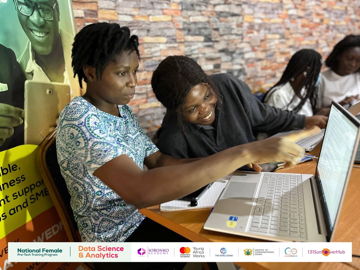 131SFH's tweet image. NATIONAL PRETECH TRAINING PROGRAM

In yesterday&apos;s lesson, the ladies were given a disorganized dataset where they made use of their skills and knowledge in Data cleaning and data investigation to prepare the data for visualization in #python.

#pretechtraining #DataScience