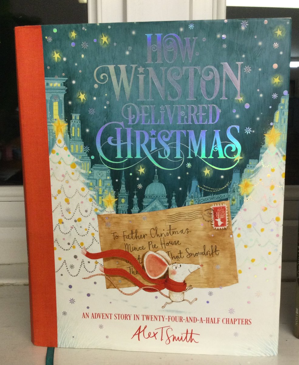 LSTClass09's tweet photo. The children in @LSTClass09 are really enjoying their new book. Today, we made Winston finger puppets 🐭🎄 #STPSEnglish #readingforpleasure #Christmas https://t.co/G8T3RNsL4g