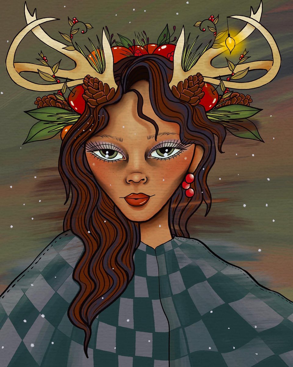 danigdoodle's tweet photo. Winter Solstice Woman
Available on Etsy now❄️🥀

Thank you so much for the overwhelming amount of orders and support this holiday season! Order soon to ensure it gets to you by the Holidays👍🏼 Click the etsy link in my bio or story to start shopping. https://t.co/9SG1k1wpG1