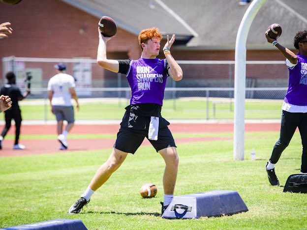 Excited to see some #IronSharpensIron alum in the dome competing for a state title this weekend! <a href="/JaiEugeneJr1/">Jai Eugene, Jr.</a> <a href="/JadenOsborne44/">Jaden Osborne</a> <a href="/SamAltmann1/">Sam Altmann</a> <a href="/jacksonbradley_/">Jackson Bradley</a>  QB1s