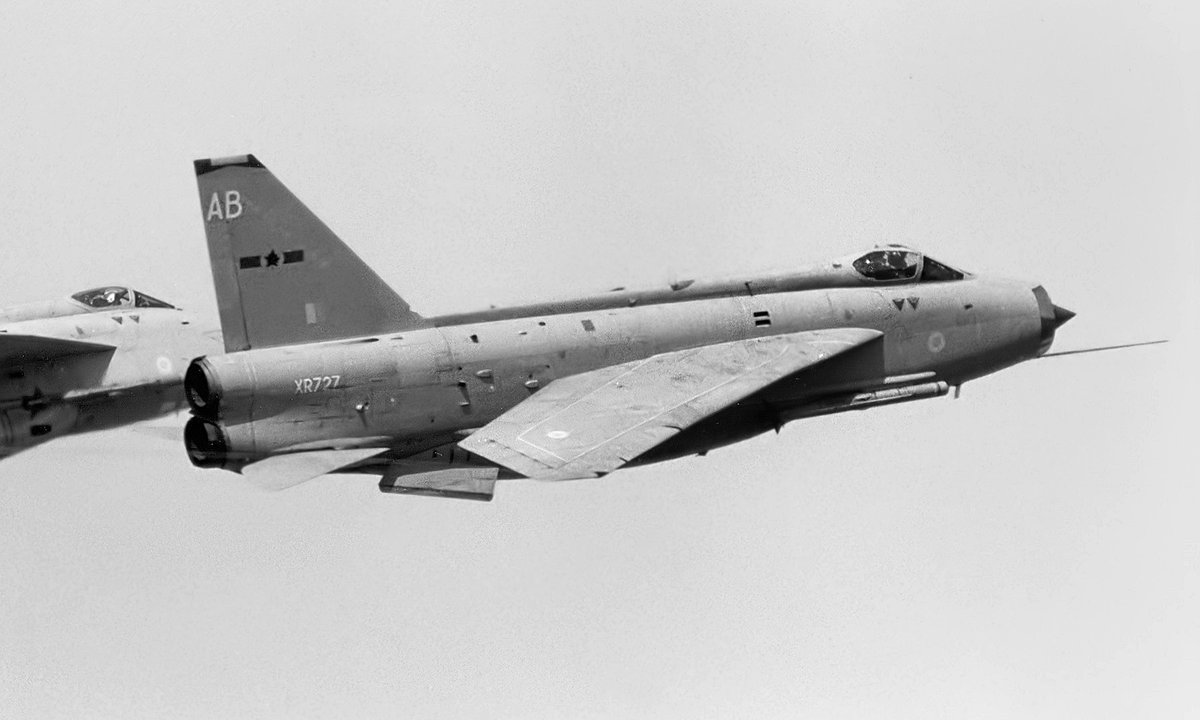 Shaun Connor (@av698) on Twitter photo Royal Air Force Lightning F6 XR727:AB from 5 Sqn photographed at Binbrook in April 1984. <a href="/RoyalAirForce/">Royal Air Force</a> <a href="/BAESystemsAir/">BAE Systems Air</a> @coldwaraircraft <a href="/AvHistorian/">TheAviationHistorian π¬π§ πΊπ¦</a> #aviationphotography #LightningF6 #EnglishElectric #Binbrook Royal Air Force Lightning F6 XR727:AB from 5 Sqn photographed at Binbrook in April 1984. <a href="/RoyalAirForce/">Royal Air Force</a> <a href="/BAESystemsAir/">BAE Systems Air</a> @coldwaraircraft <a href="/AvHistorian/">TheAviationHistorian π¬π§ πΊπ¦</a> #aviationphotography #LightningF6 #EnglishElectric #Binbrook