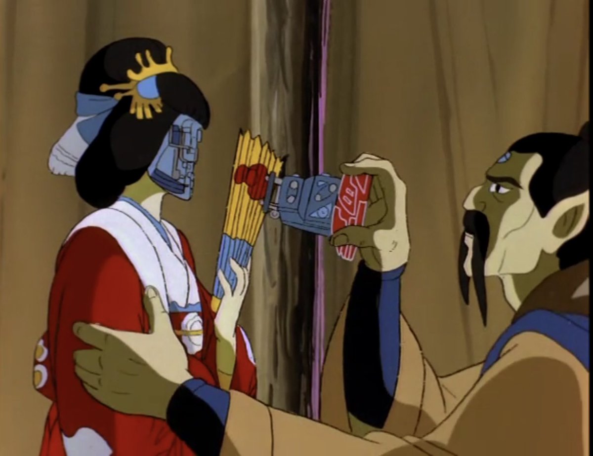 hasbr0mniverse's tweet photo. The Hasbroverse 80’s Afternoon - The Transformers - Season 03 Episode 13 - The Face Of The Nijika #MarvelTransformers https://t.co/HzfHElxSPY