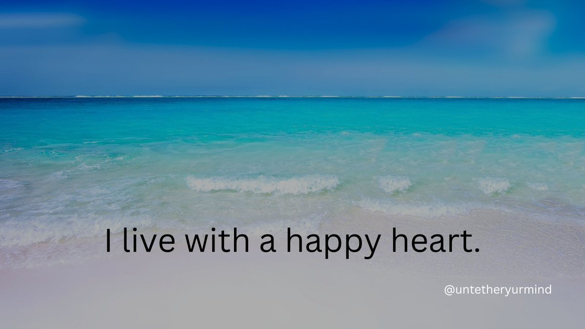 I live with a happy heart.
Here is the demo guided mediation, on SoundCloud.
on.soundcloud.com/H1JAf