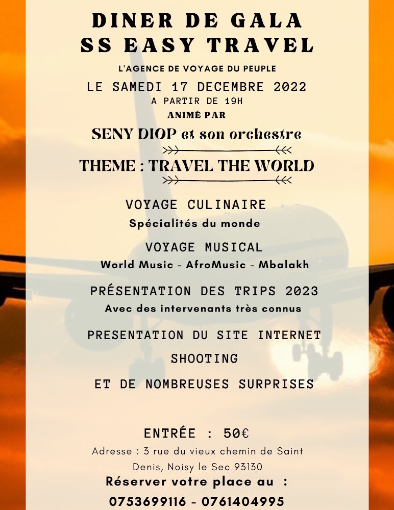 DiorfallGueye2's tweet photo. Vous pouvez réserver votre place sur ce lien : https://t.co/ejKxM4u2pr

Plus d'infos au 0753699116-0761404995 https://t.co/36C2xNx7Hz