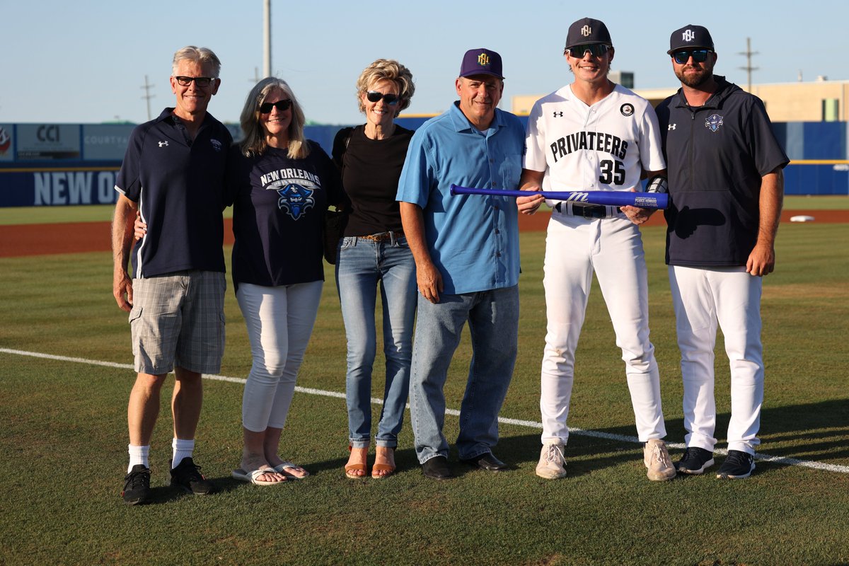 New Orleans Baseball (@privateersbsb) on Twitter photo FEATURE | <a href="/pearce_howard/">Pearce Howard</a> recently wrapped up a record-breaking career.
Here's the story behind Pearce's recruitment, how <a href="/BrettStewartUNO/">Brett Stewart</a> discovered him and <a href="/bdean34/">Blake Dean</a> 's thoughts on a man who has become a big part of program history!
bit.ly/3iI8pu0
#NOLAsTeam ⚔️ FEATURE | <a href="/pearce_howard/">Pearce Howard</a> recently wrapped up a record-breaking career.
Here's the story behind Pearce's recruitment, how <a href="/BrettStewartUNO/">Brett Stewart</a> discovered him and <a href="/bdean34/">Blake Dean</a> 's thoughts on a man who has become a big part of program history!
bit.ly/3iI8pu0
#NOLAsTeam ⚔️