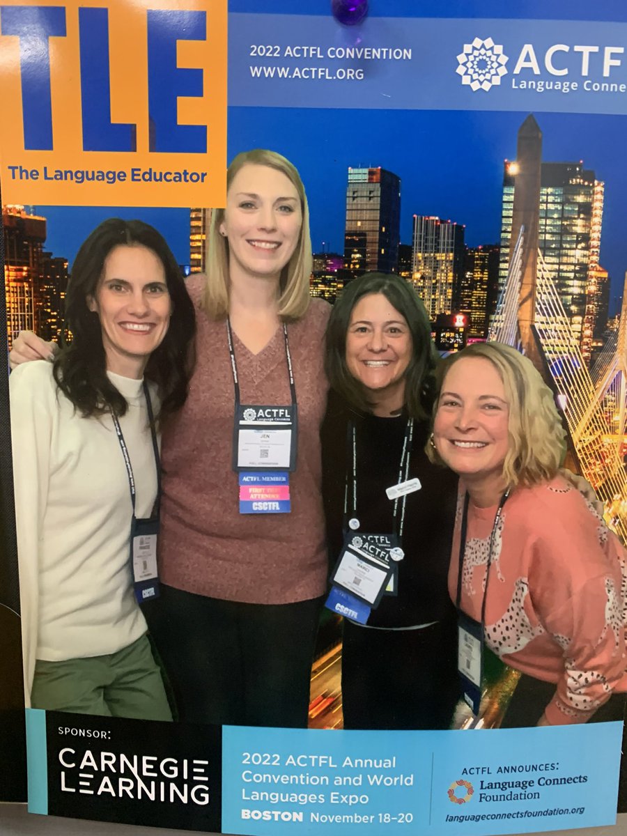 A few <a href="/A2schools/">A2 Public Schools</a> world language teachers enjoying <a href="/actfl/">ACTFL</a> last month in Boston #actfl22