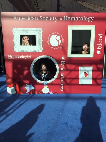 Thank you @Maddie_Science for sending this photo. This was my first #ASH in 2016. Memories: I received my first grant nomination, thanks to <a href="/JPCincyOnc/">John Perentesis</a>.  <a href="/dstarczynowski/">Daniel Starczynowski</a> called me a scientist; my response: 👀. Who knew I was becoming a physician-scientist, lol. See you at #ASH22.