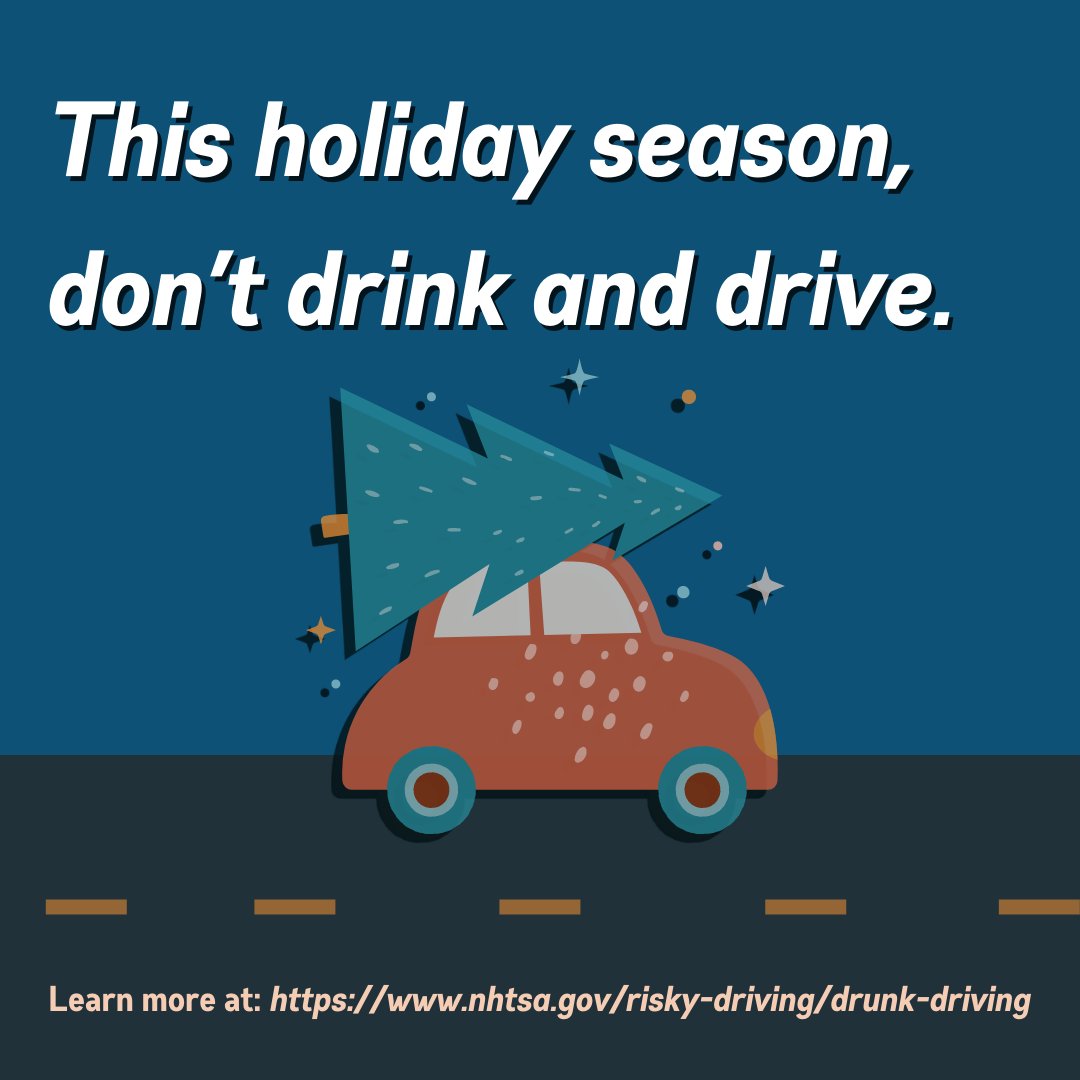 Keep yourself and others safe this season by staying off the road if you've had too much to drink. 

#drunkdriving #dontdrinkanddrive #stayalive #besmart #holidayseason #addictioncenter