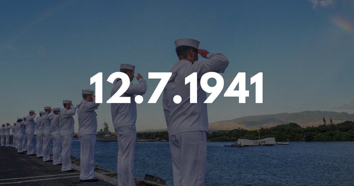 81 years ago, over 2,000 brave Americans were lost in the attack on Pearl Harbor. Today, we continue to honor their lives and recognize the sacrifices of those who fought for our country in the years that followed.
