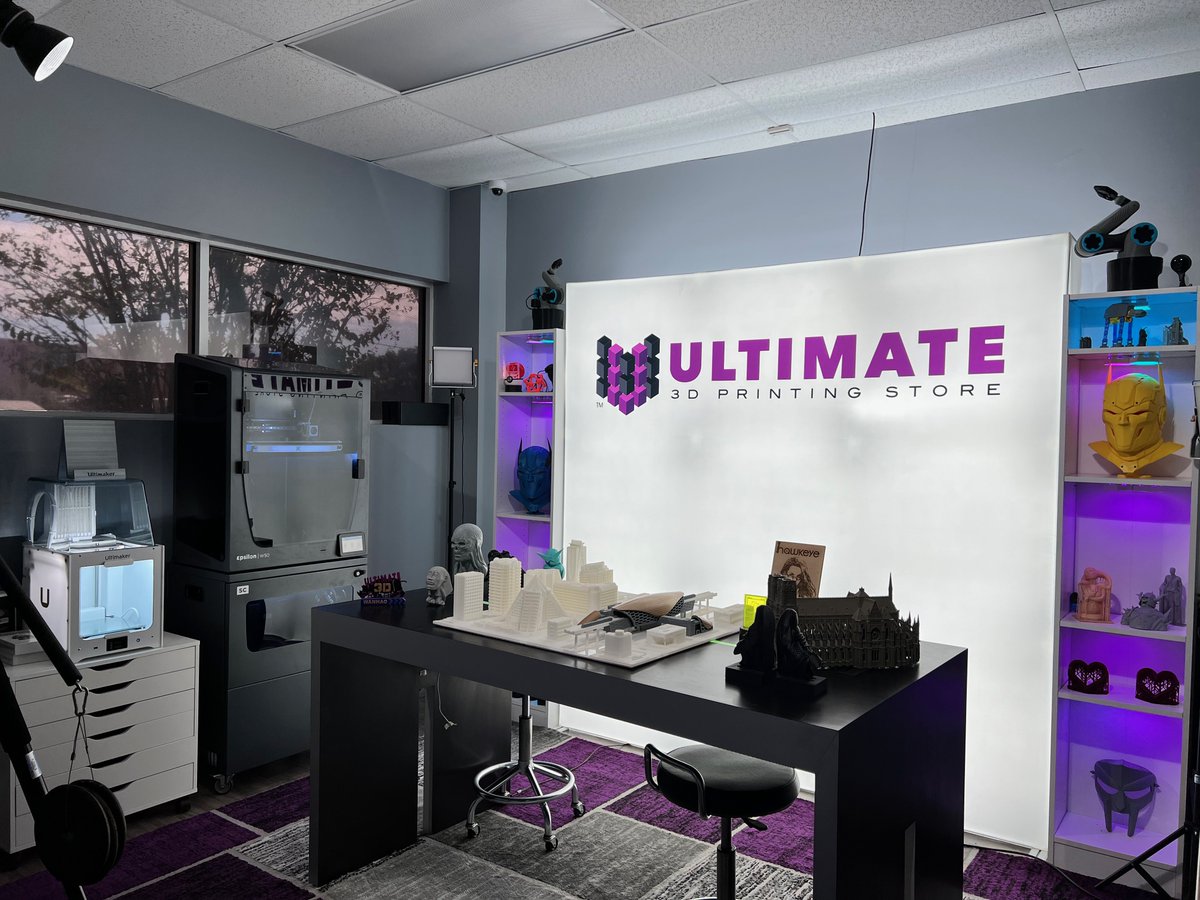 Ultimate 3D Printing Store tweet media