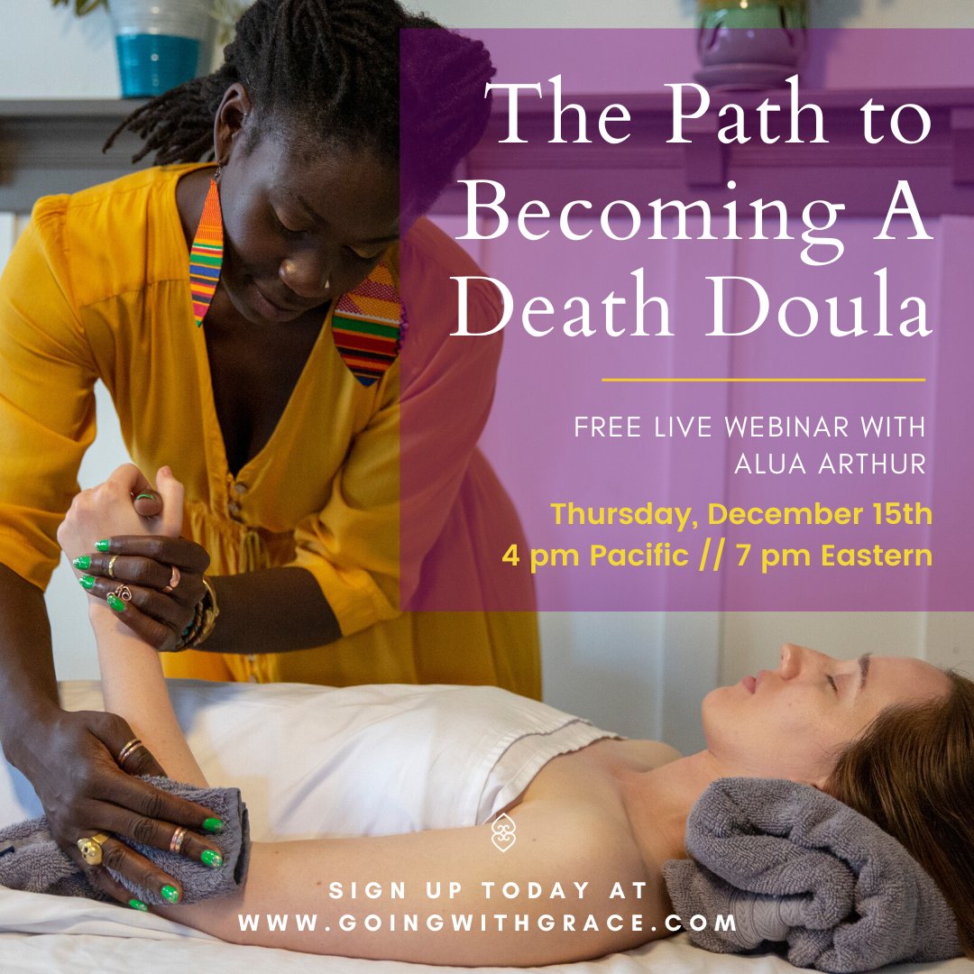 If you've ever had a tickle in death work, the time is now. I’ll be sharing my journey and answering as many questions as I can during this one hour webinar on the 15th. mailchi.mp/4421598c7125/t…