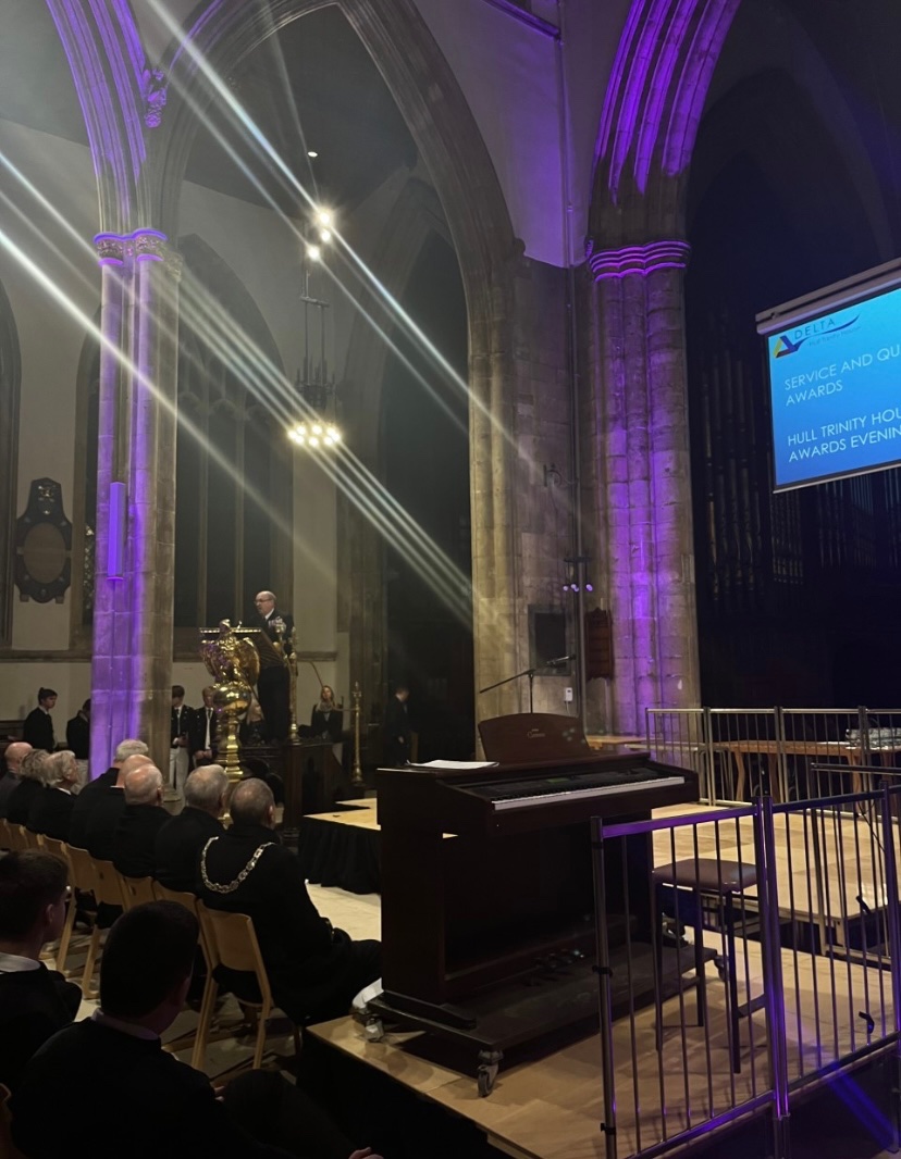 DeltaHTHA's tweet photo. An absolutely incredible awards evening at @HullMinster celebrating how amazing our students are in every aspect! We could not be prouder of you all. #TeamTrinity https://t.co/v2palYjETZ