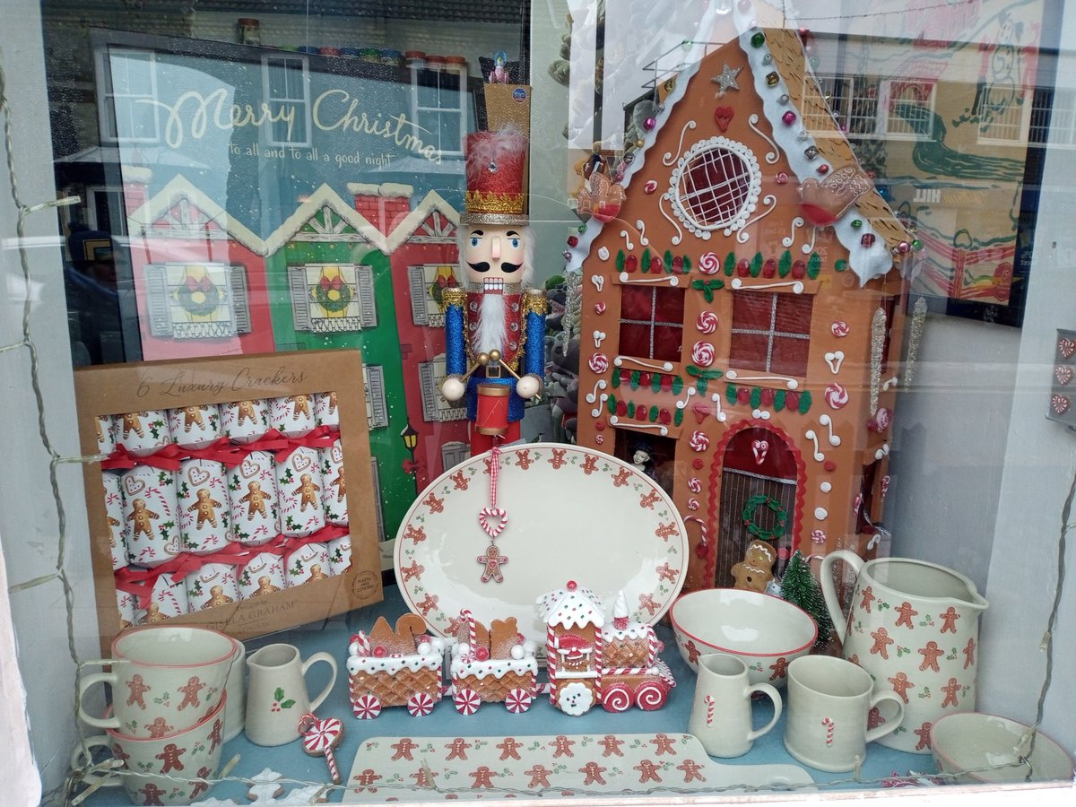 Visited Sheringham today and had a great lunch in Starfish café. Also enjoyed looking at the Christmas shop windows. #NorthNorfolk #Christmas2022