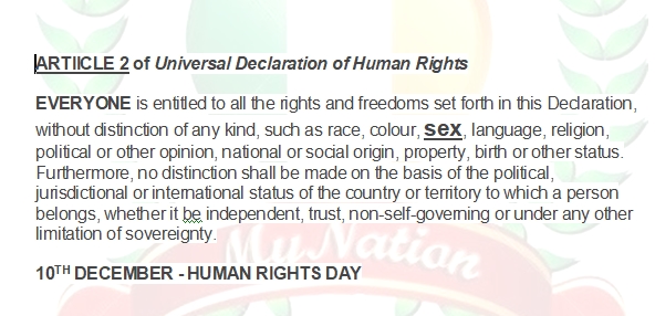 <a href="/RidhsShah/">Live life to the fullest</a> <a href="/elonmusk/">Elon Musk</a> <a href="/narendramodi/">Narendra Modi</a> <a href="/UNGeneva/">United Nations Geneva</a> <a href="/UNHumanRights/">UN Human Rights</a> <a href="/UN/">United Nations</a> <a href="/UNHumanRights/">UN Human Rights</a> WHY NO UN MEN?
<a href="/rashtrapatibhvn/">President of India</a> <a href="/narendramodi/">Narendra Modi</a> <a href="/KirenRijiju/">Kiren Rijiju</a> 
WHY NO MINISTRY FOR MEN?
mynation.net/voice/un-men/
#MensRightsHumanRights #MensRightsHumanRights #MensRightsHumanRights #MensRightsHumanRights #MensRightsHumanRights #MensRightsHumanRights @myntion_net