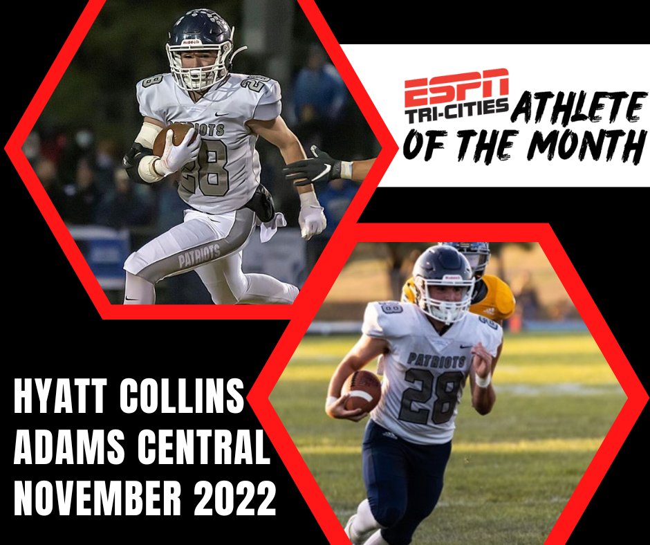 ESPN Tri-Cities (@espn_tricities) on Twitter photo Congratulations to our ESPN Tri-Cities November Male Athlete of the Month Hyatt Collins of Adams Central Jr.-Sr. High School.
<a href="/goacpatriots/">AC Patriots</a>
central.newschannelnebraska.com/story/47889071… Congratulations to our ESPN Tri-Cities November Male Athlete of the Month Hyatt Collins of Adams Central Jr.-Sr. High School.
<a href="/goacpatriots/">AC Patriots</a>
central.newschannelnebraska.com/story/47889071…