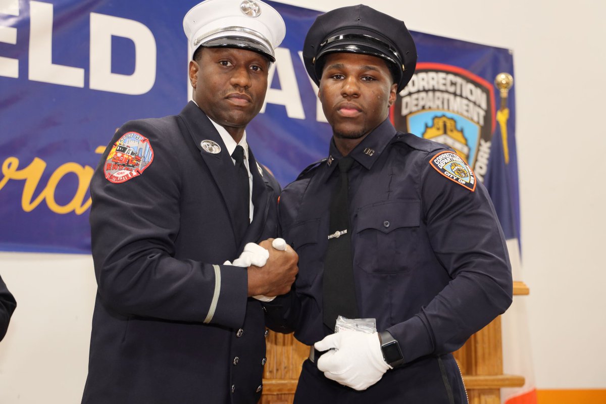 NYC Dept. of Correction on Twitter "Congratulations to our new recruit