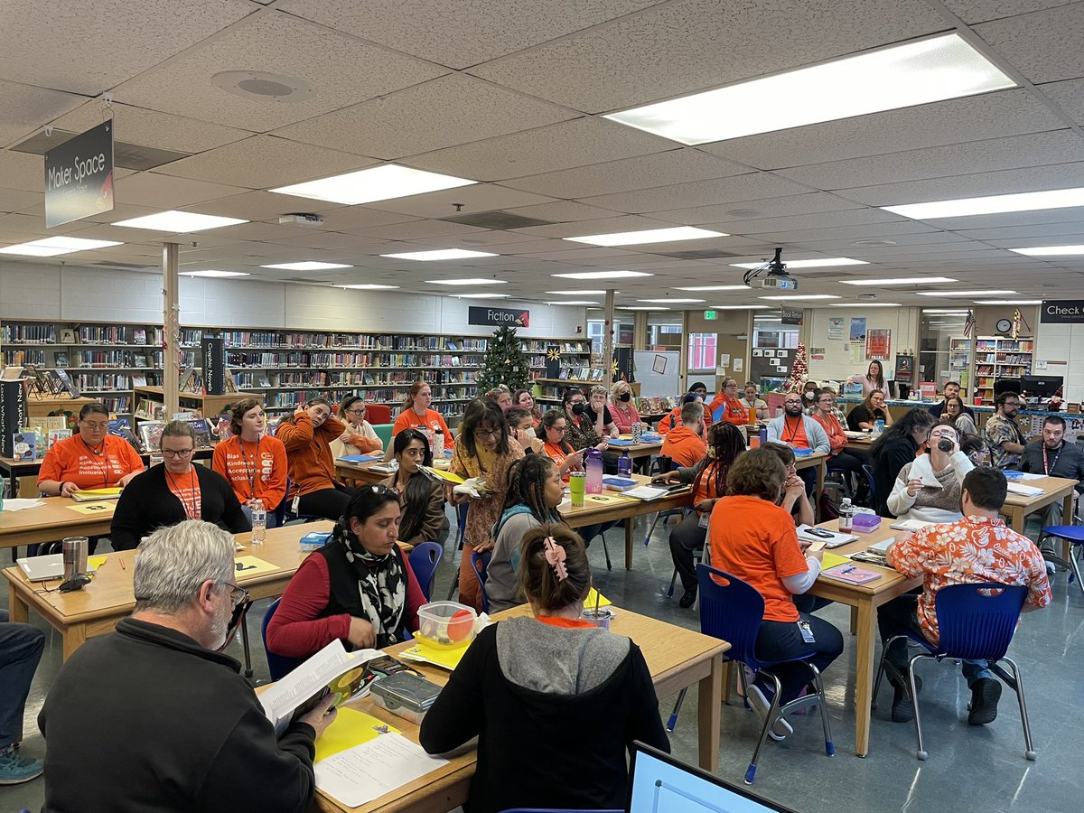 “Gather! Gather in The Media for Professional Development!”
<a href="/CorkranMSAACPS/">CorkranMSAACPS</a> teachers are having amazing conversations!